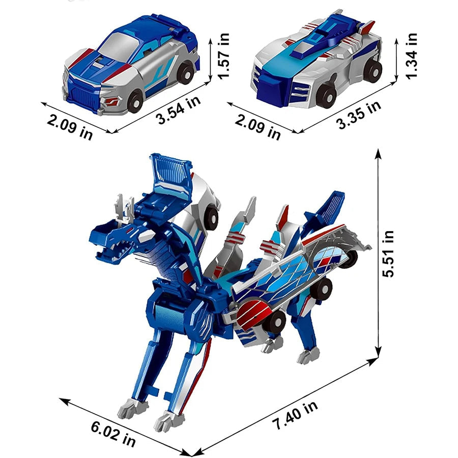 2 in 1 Transforming Race Car Graceland International Trading
