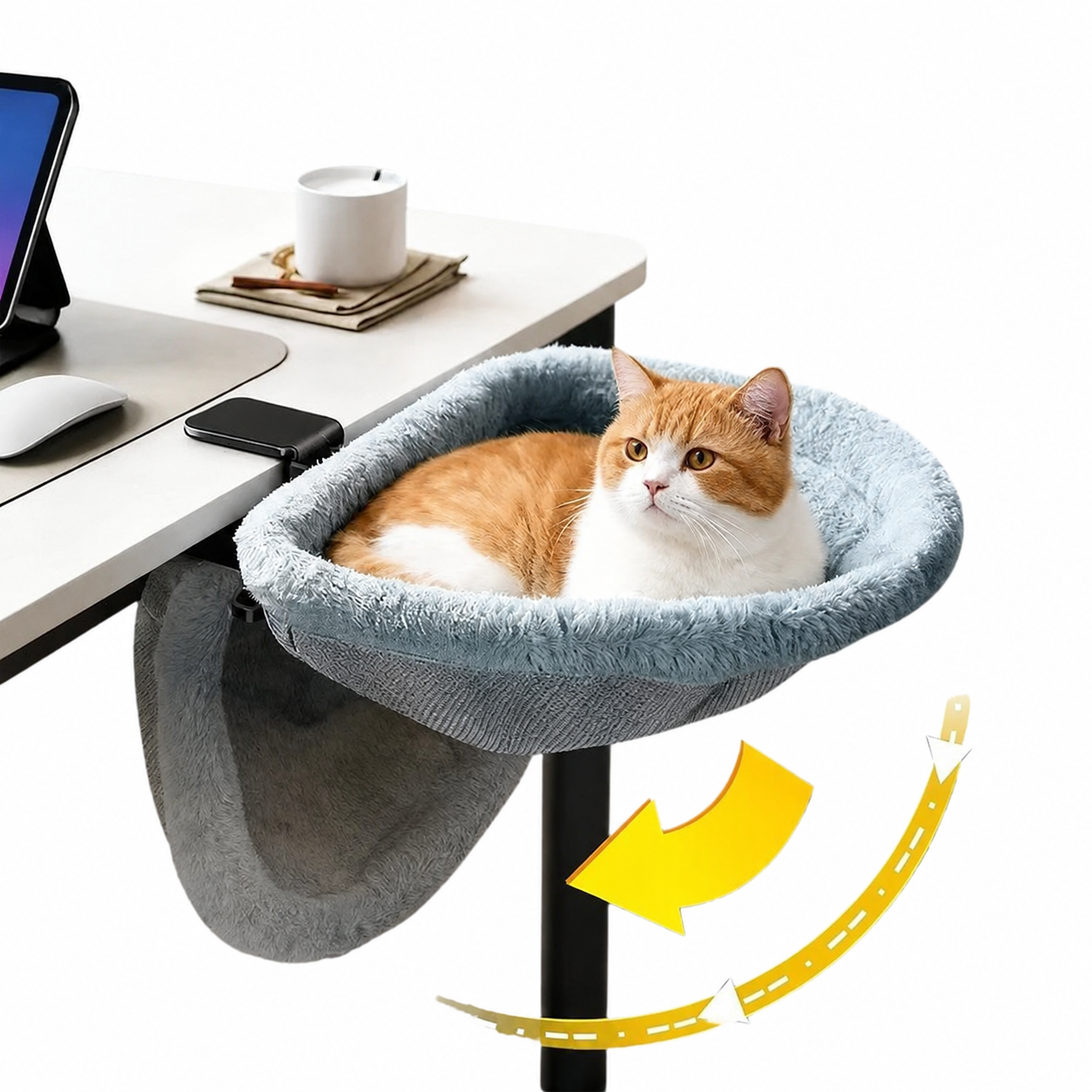 Foldable Cat Desk Bed Graceland International Trading