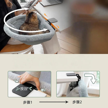 Foldable Cat Desk Bed Graceland International Trading
