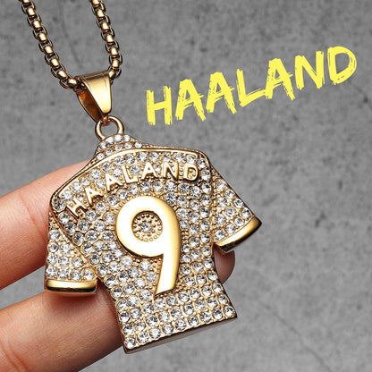 Football Jersey Necklace – Sporty Style, Everyday Wearersey Necklace Graceland International Trading